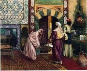 unknow artist Arab or Arabic people and life. Orientalism oil paintings  373 oil on canvas